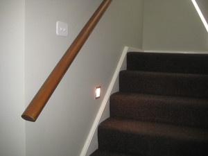 TSJ Electrical Pic 5 - Wall Feature Lights Installed in New Home