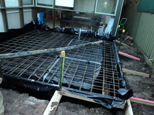 P.A.K. Concreting Pic 5 - preparation for small house slab extension