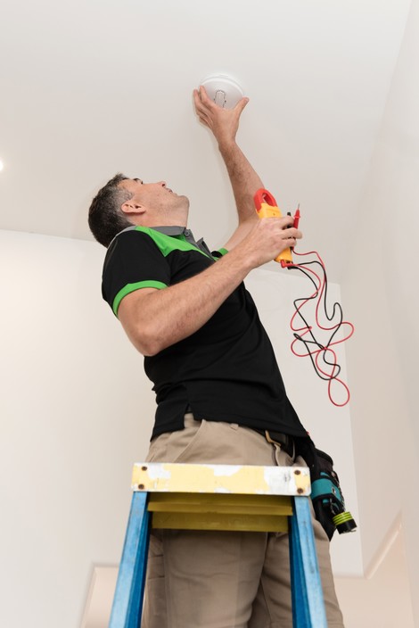 Smoke Alarmed Pic 1 - Electricians who are smoke alarm specialists We thrive on challenging smoke alarm beeping and false alarm issues