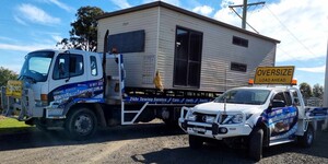 Hunter Towing & Tilt Tray Service - 24hr Pic 5 - Transportable buildings and cabins up to 10m long 45m wide