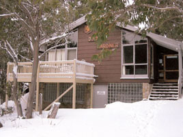 John Gardiner Ski Club Pic 1 - John Gardiner Ski Club Lodge Front