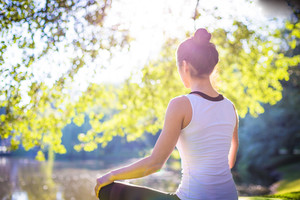 Perricoota Vines Retreat Pic 5 - Yoga classes are available on site