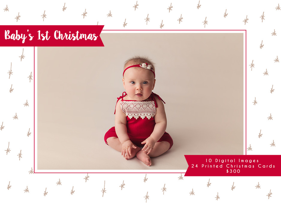 Sarah Yale Photography Pic 1 - Babys First Christmas Sessions