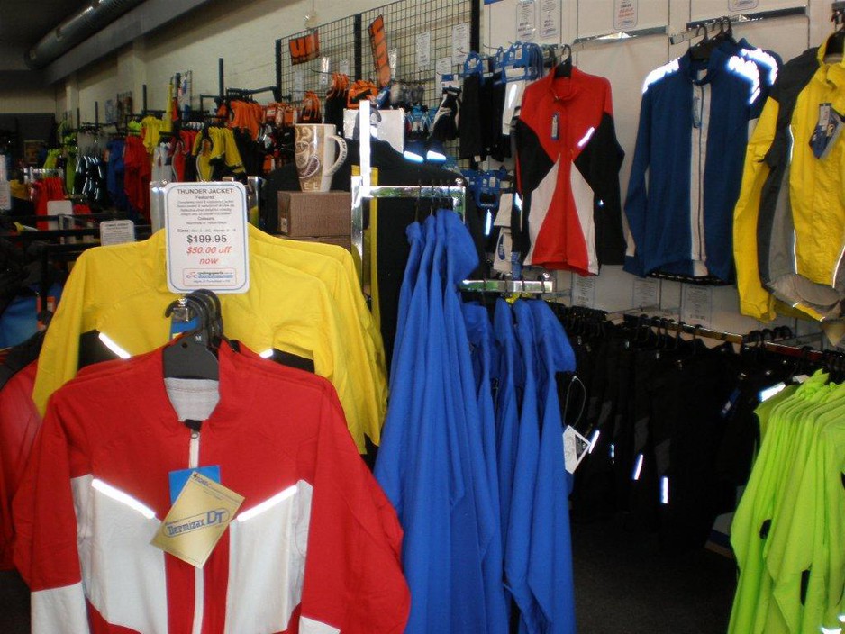 Cycling & Sports Clothing - Surrey Hills Pic 1 - A wide range of bicycle clothing Cycling Sports Clothing Surrey Hills specialty bicycle clothing and accessories