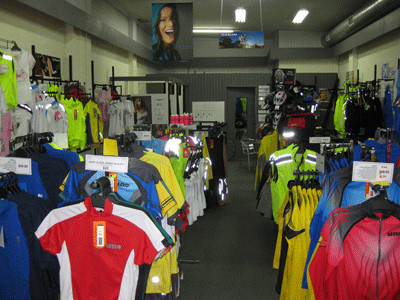 Cycling & Sports Clothing - Surrey Hills Pic 2 - Bibs Shorts Jerseys jackets gloves socks caps shoe covers knee covers thermals and more