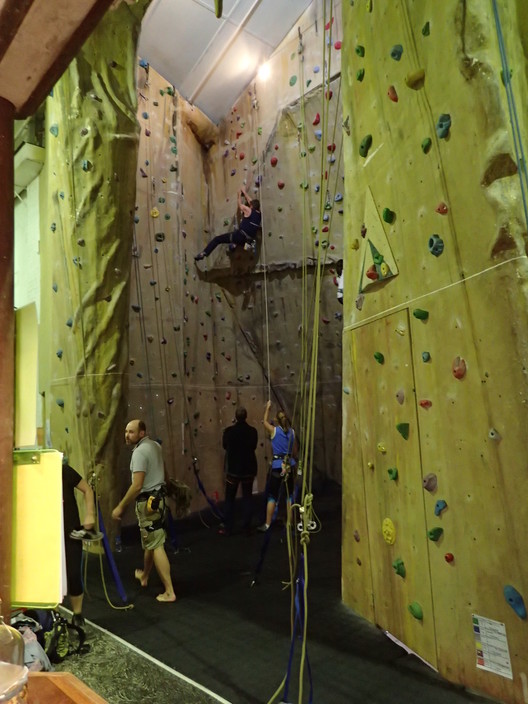 The Rock Adventure Centre Pic 1 - A variety of walls and angles to suit everyone