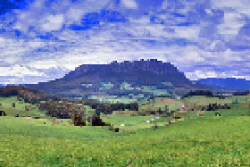 Platypus Valley Pic 1 - Platypus Valley view of Mount Roland