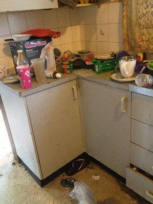 Analia's Cleaning Services Pic 3 - Kitchen before