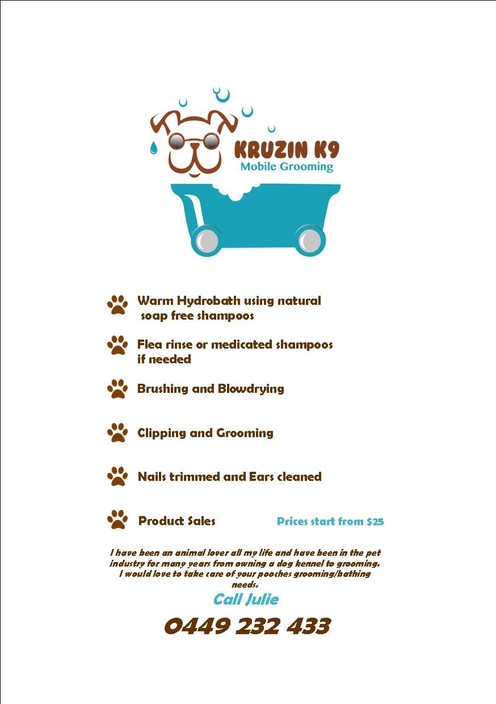 Kruizin K9 Mobile Grooming Pic 1