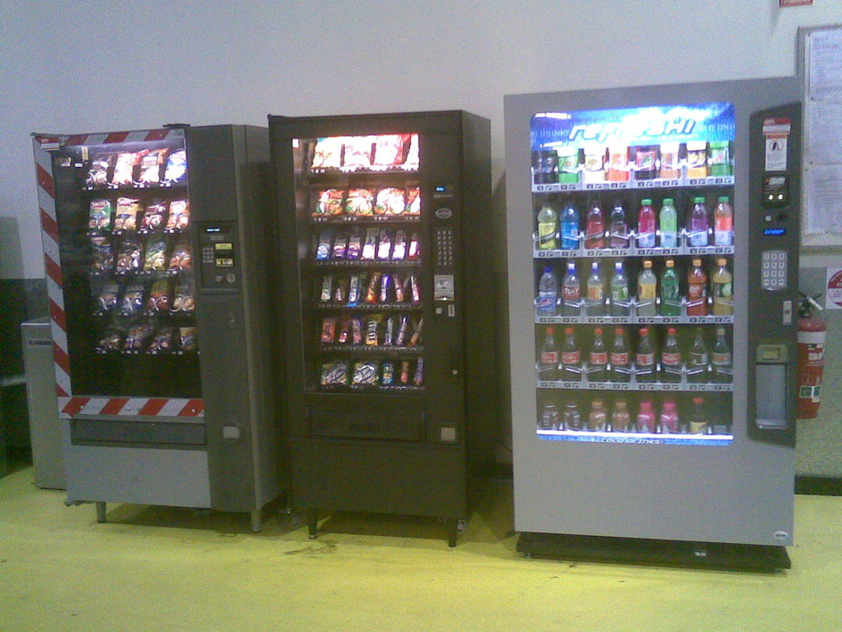 MPA Vending Pic 1 - Vending machine bank So many options guarenteed to please