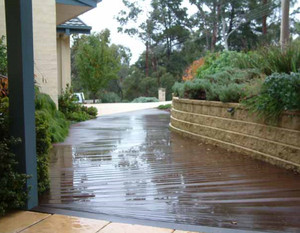 New Leaf Landscapes and Design Pic 4 - nature stone retaining walls garden beds ponds and rockeries