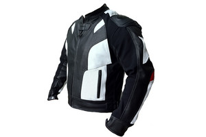 HighRanger Motorcycle gear Pic 2 - HighRanger Motorcycle Leather Jacket Speed 20 Black