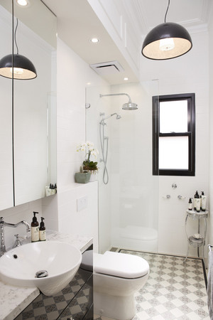 Sarah Belle Design Pic 3 - A bathroom renovation of an 18th Century Victorian Terrace in Brunswick