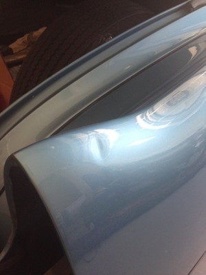 Dentaway Automotive Paintless Dent Repair Pic 2 - We can repair older cars too Heres a 53 Cadillac Before shot