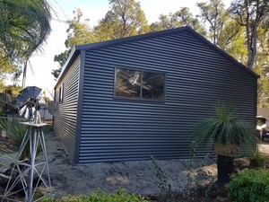 Spinifex Sheds Pic 5 - Horizontal Sheeting Triple Garage