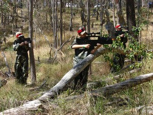 Laser Commando Pic 2 - Snipers in action