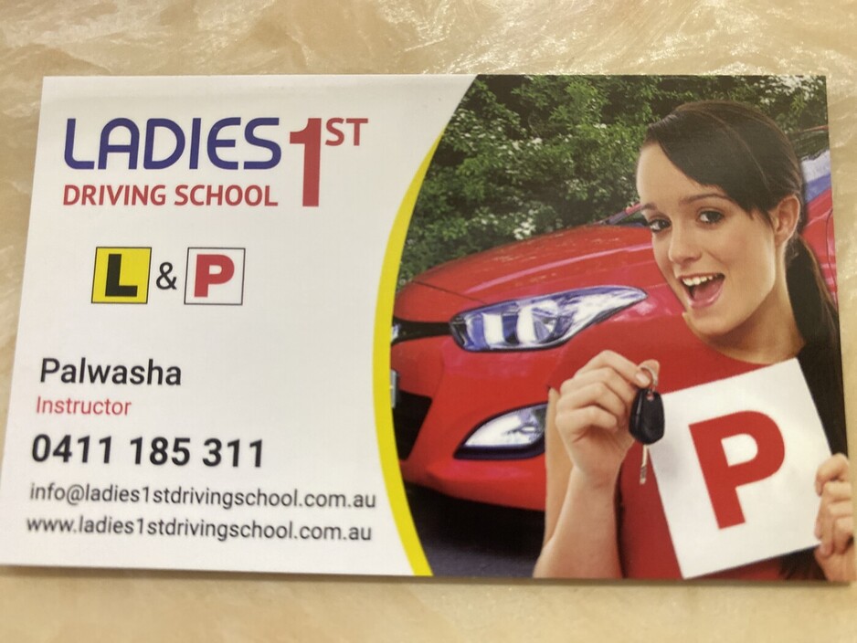 Ladies 1st Driving school Pic 1