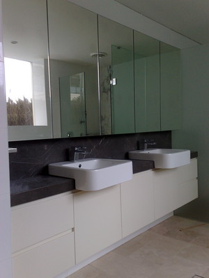 JE Joinery and Interiors Pty Ltd Pic 5 - Suspended bathroom vanities St George Sydney