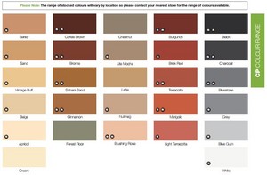 Concrete Driveways Sydney Pic 2 - concrete Colour chart 2