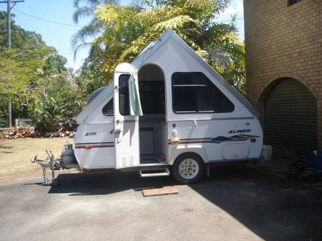 Byron Campers Pic 1 - Lightweight easy to tow Avan Aliner Sleeps 3