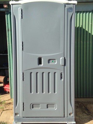 Federation Hire & Cooperage Pic 3 - Portable Toilet with solar light large fresh water tank mirror Ideal for camping or parties