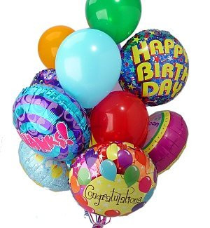 Federation Hire & Cooperage Pic 2 - Helium Balloons available we have a selection of latex foil balloons Delivery is available call for a quote