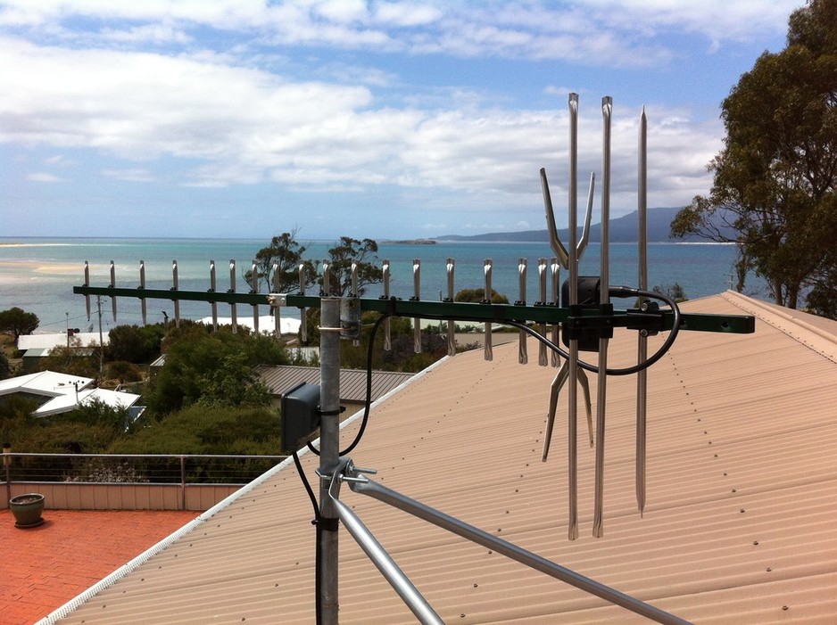 TV 101 Pic 1 - New antenna installation near Orford