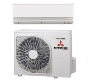 NewAge Air Conditioning & Heating Pic 5 - Mitsubishi electric air conditioner split system wall unit with outdoor unit