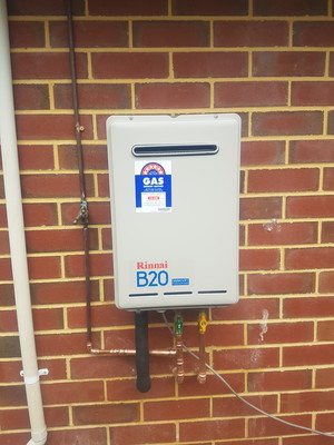 Casscon Plumbing and Gas Pic 3 - Installed this little beauty the other day Rinnai B20 Very reliable and very reasonably priced 1045 supplied and installed when replacing existing Instantaneous water heater