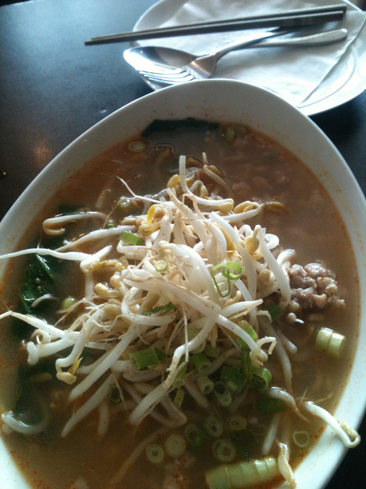 Grumpy's Thai Wok Pic 1 - Spicy Glass Noodle Soup