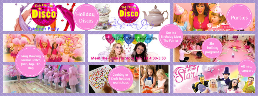 The Fairies Geelong Pic 1 - Book your birthday party school holiday program Disco or free dance lesson online