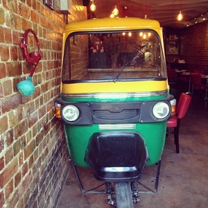 The Rickshaw Pic 2 - A real tuk tuk