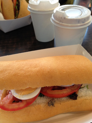 Elise Patisserie Pic 4 - Pate baguette and coffees