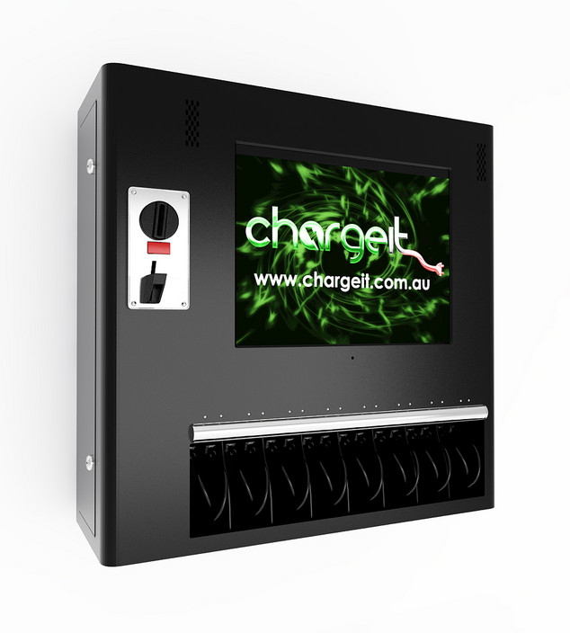 ChargeIt Pty Ltd Pic 1 - ChargeIt Mobile Phone Charging Kiosks