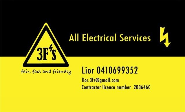 3F's Electrical Service Pty Ltd Pic 1