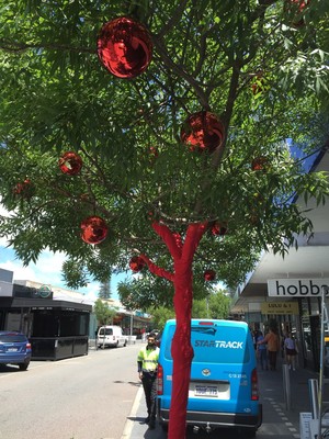 Cottesloe Handyman Pic 3 - Festive Decorations brighten up Napolean St Cottesloe for Xmas