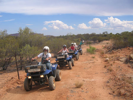 Outback Quad Adventures Pic 1 - The Lonely road