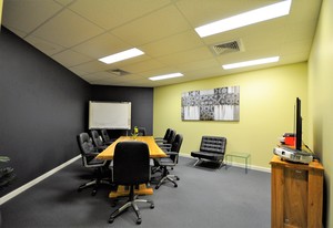 Canning Vale Serviced Offices Pic 5 - This Boardroom has everything you want when meeting a client