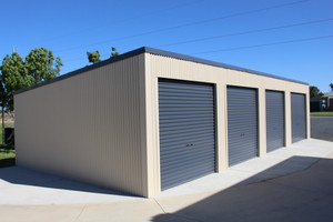 Sheds By Design Pic 2 - Skillion roof sheds and carports