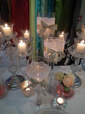 Dream Day Weddings & Event Hire Pic 3 - Candle Holders