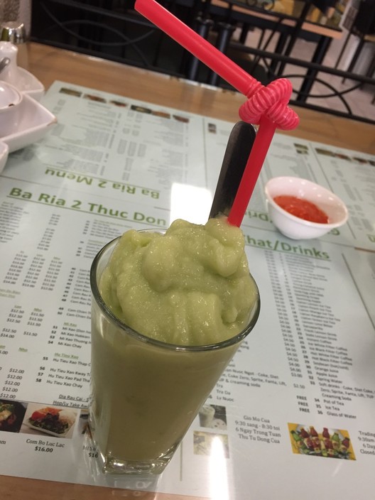 Pho Ba Ria  2 Pic 1 - Avocado smoothie