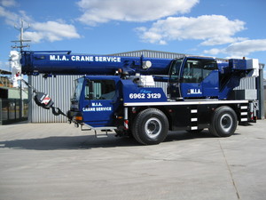 MIA Crane Service Pic 3 - 40 Tonne AllTerrain Crane