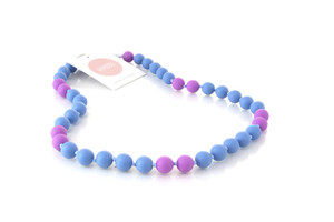 The Holiday Shoppe Pic 4 - Harper and Hudson Teething NecklaceIndigo Violet These ecofriendly stunning teething necklaces look great any where from at the pool to dinner at a restaurant