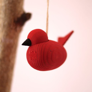 The Holiday Shoppe Pic 2 - Larssons Tra Red Hanging Bird Decoration A beautiful little hanging bird perfect for an Easter Tree decoration or at Christmas