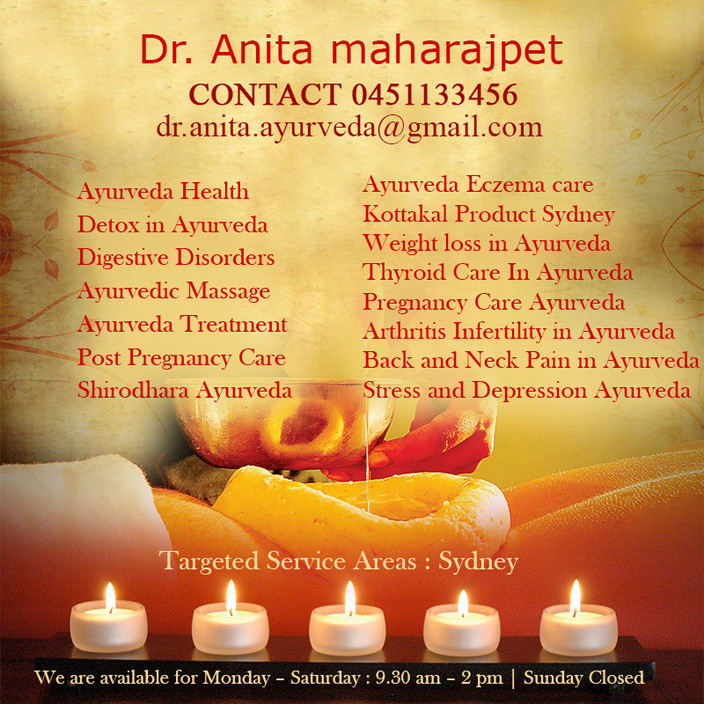 Anita Maharajpet Ayurveda Practitioner Pic 1