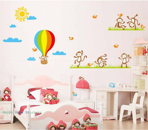 Wall Stickers and Decals Australia Pic 3 - Monkeys having a game