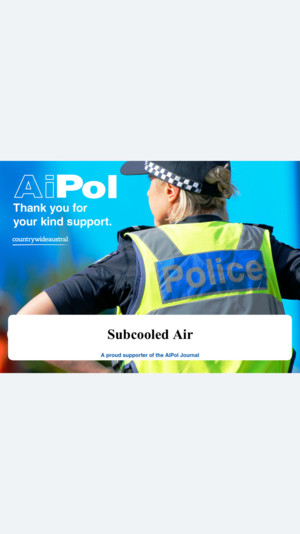 Subcooled Air Pic 3 - Subcooled Air is now on board to support the policing community in Queensland