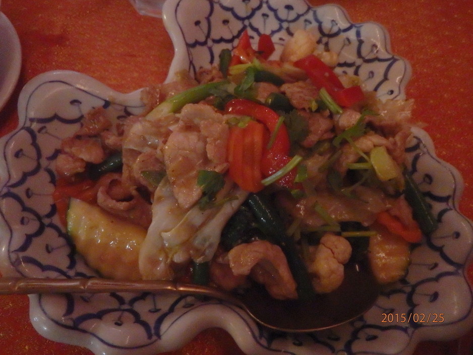 Thai Korath Pic 2 - Pork in oyster sauce