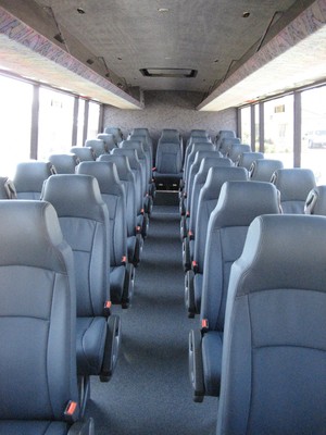 Busy Bus Tours & Charters Pic 4 - Leather Seats for maximum comfort