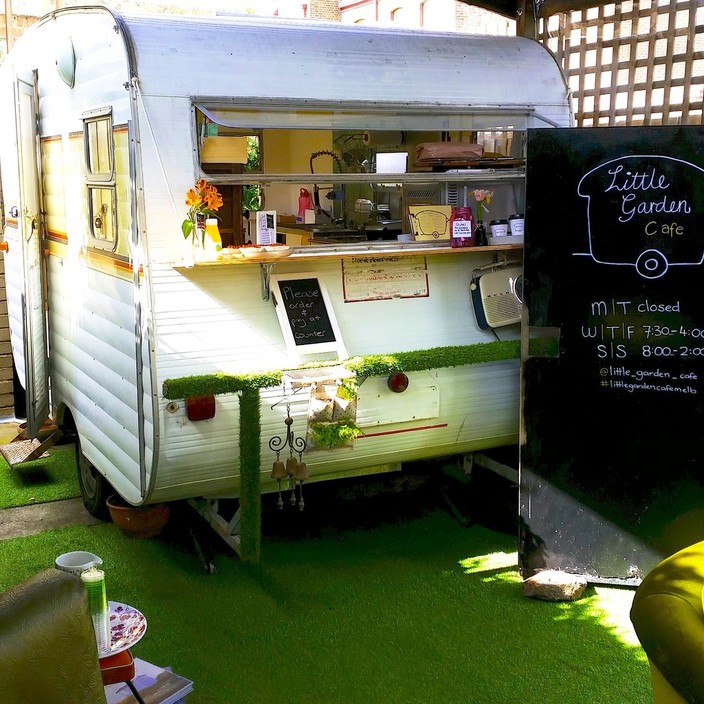 Little Garden Cafe Pic 1 - Little Garden Caravan Cafe